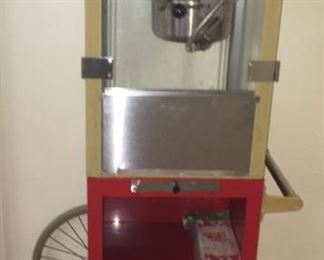 Antique Popcorn Machine