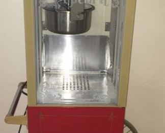 Front of Antique Popcorn Machine