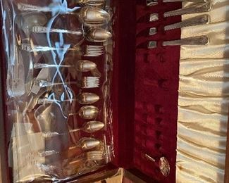 Community Plate “Milady” Silverplate 117 Piece Set 