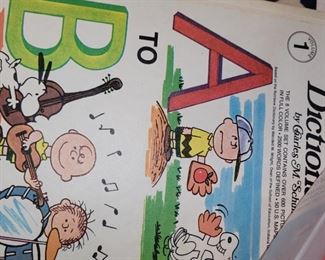Peanuts Alphabet book