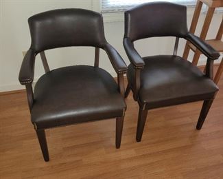 leather chairs