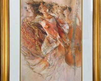 20- GARY BENFIELD "VIRTUOSA" SERIGRAPH SIGNED