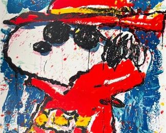 30- TOM EVERHART "UNDERCOVER IN HOLLYWOOD" LITHOGRAPH