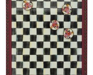 53- MACKENZIE-CHILDS COURTLY CHECK MESSAGE BOARD