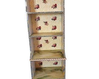 87- MACKENZIE-CHILDS STYLE ANNA DAVIS ETAGERE TOWER