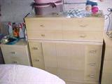 complete 1950's double bedroom set