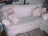 nice couch and matching loveseat