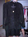classic all suede suit