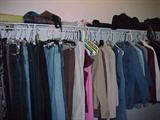 excellent young womens and career women's clothing size 8-18-- lots of 12's and 14's