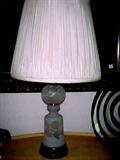 beautiful cut crysal antique lamp