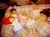original xavier roberts early 80's cabbage patch dolls with TONS of clothing and shoes