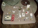 14K gold and costume jewelry
