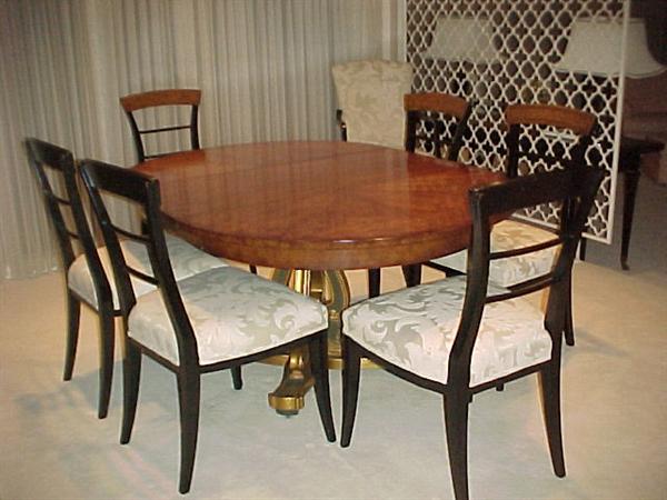 wonderful elegant dining set with 8 chairs