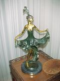 Signed Icart bronze Sophistication