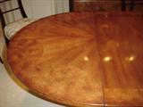 close up of fine details of dining table