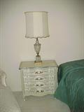 French Crystal lamp with Ormulu mountings