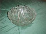 Super cut glass bowl