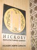 Hickory company, maker of Japaned server