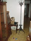 beautiful antique wrought iron coat and umbrella stand