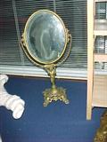 Great Art nouveau standing mirror
