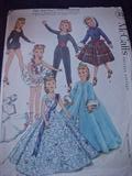 Ideal Miss Revlon doll patterns 1950's