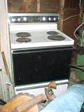 working electric stove