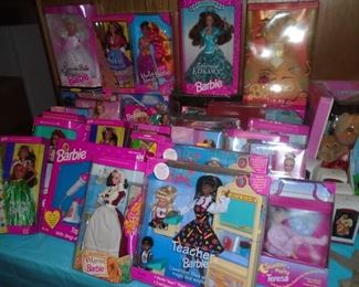 more new Barbies