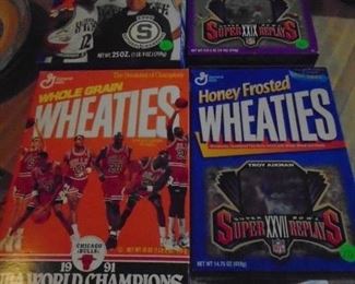 collectable cereal boxes