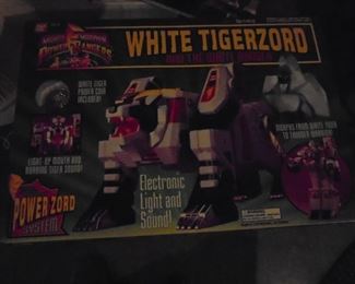 White Tigerzord in box
