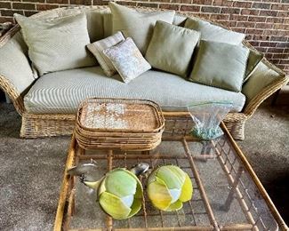 More outdoor furniture.  Sold