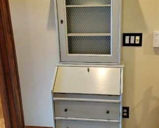 Ballard Design narrow secretary hutch