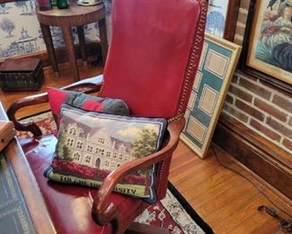 Nail head trim office chair 