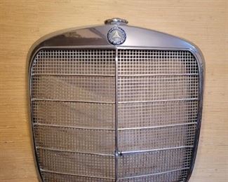 Mercedes car grill collectible