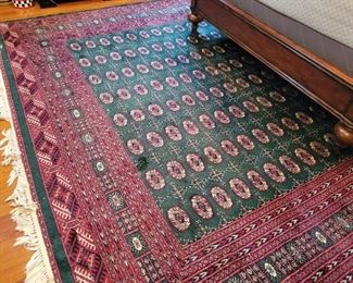 Hand woven rug 