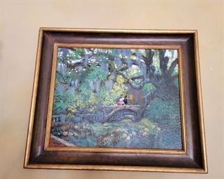 Original art local scenes by Gary Garrett