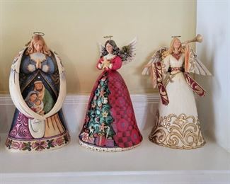 Jim Shore Christmas Angel Collection