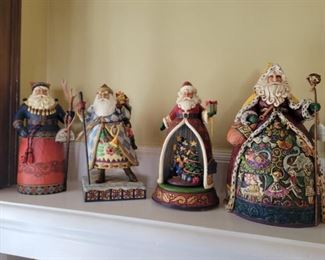 Jim Shore Christmas Santa Collection