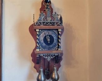 Antique German Wall Clock 