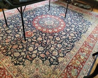 Hand woven large rug 