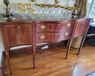 American Masterpiece Collection Hickory White Sideboard
