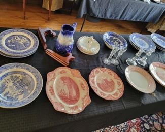 Spode English plates and more