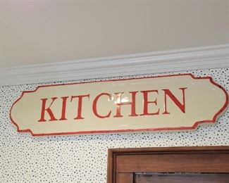 Kitchen Sign 