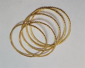 22k Gold Bangles