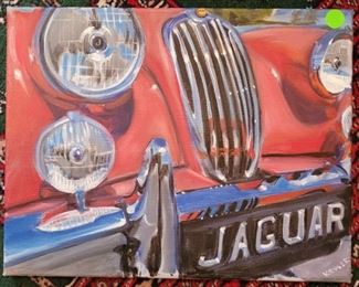 Katie Esser local artist car painting 