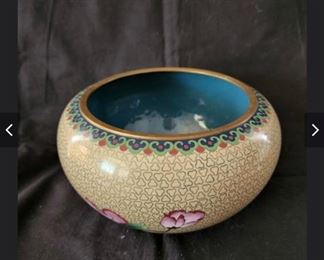 Cloisonné bowl 