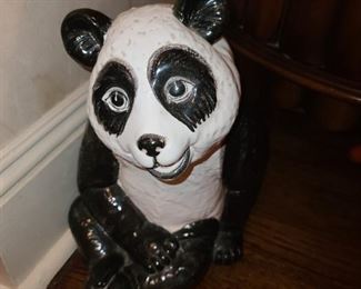 Oversized Panda Ceramic Figurine
