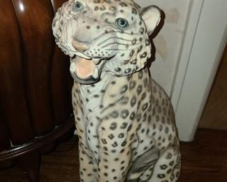 Oversized Cheetah Figurine
