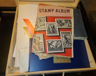 Large Antique Stamp Collection