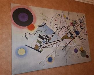 Kandinsky's Composition 8 Canvas Print