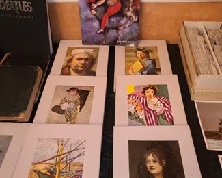 Assorted Artist Coffee Table Books